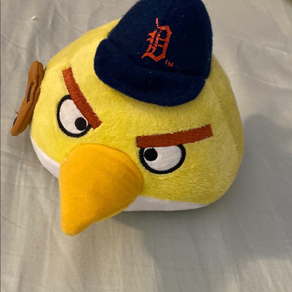 Yellow Angry Bird Plush Toy